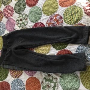 Gray Old Navy Fleece Lined Leggings Size 8